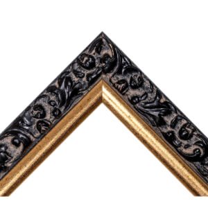 013-xilini-korniza-wooden-picture-frame-black-gold-carving-644.1