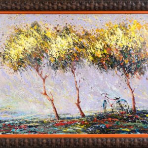 499 ΕΛΑΙΟΓΡΑΦΙΑ ΣΕ ΚΑΜΒΑ 115Χ85cm
