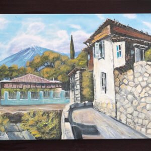 507 ΕΛΑΙΟΓΡΑΦΙΑ ΣΕ ΚΑΜΒΑ 95Χ75cm