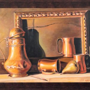 551 ΕΛΑΙΟΓΡΑΦΙΑ ΣΕ ΚΑΜΒΑ 95Χ75cm