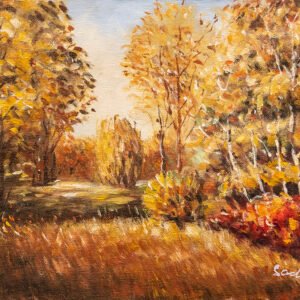 076 ΕΛΑΙΟΓΡΑΦΙΑ ΣΕ ΚΑΜΒΑ 26X21cm