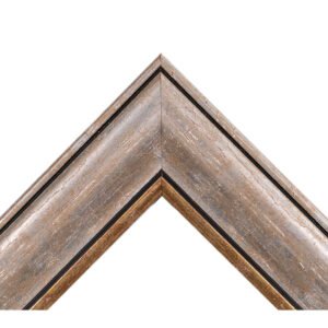 337-xilini-korniza-wooden-picture-frame-silver-crackle-gold-stripes-131.26