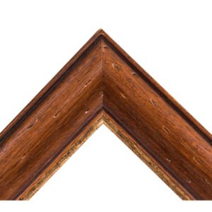 375-xilini-korniza-wooden-picture-frame-brown-gold-stripes-131-12