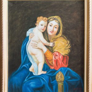 015  ΕΛΑΙΟΓΡΑΦΙΑ ΣΕ ΚΑΜΒΑ 72Χ62cm