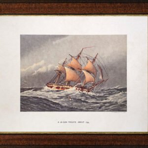 592 ΕΓΧΡΩΜΗ ΓΚΡΑΒΟΥΡΑ 42Χ34cm