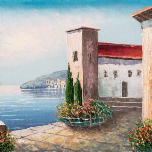 429 ΘΑΛΑΣΣΟΓΡΑΦΙΑ ΣΕ ΚΑΜΒΑ 32Χ42CM