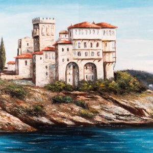 463 ΕΛΑΙΟΓΡΑΦΙΑ ΣΕ ΚΑΜΒΑ 70Χ100CM
